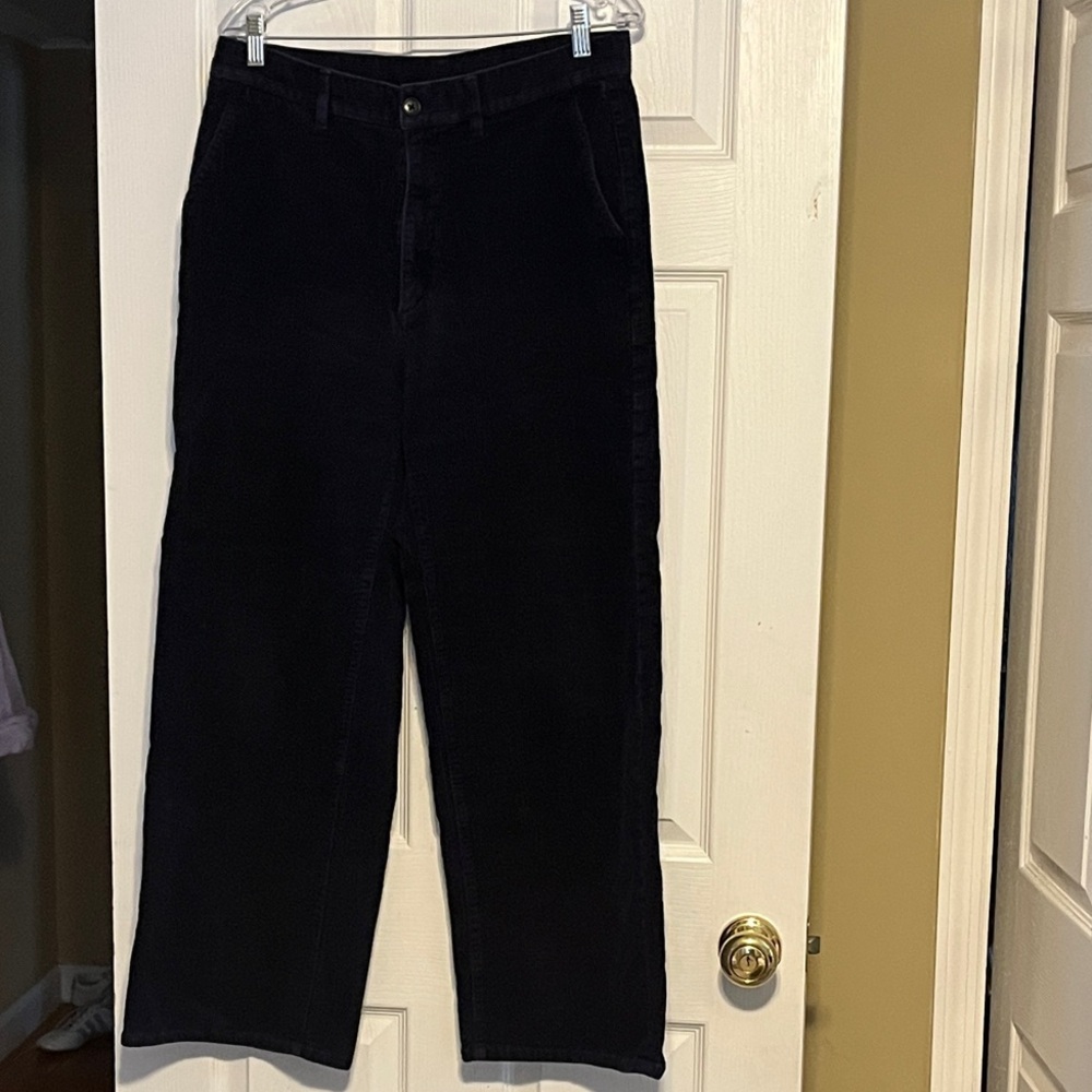 Vintage Navy Corduroy Pants